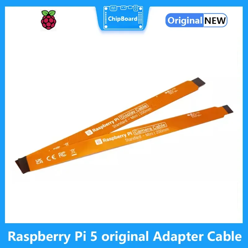 1pcs Raspberry Pi 5 Original Camera and Screen Display Adapter Cable 200mm