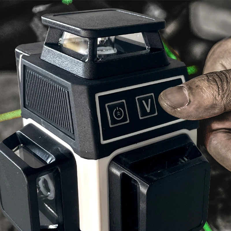 Pratico Mini livello Laser 3D/4D raggio verde 12/16 linee livello Laser autolivellante con telecomando