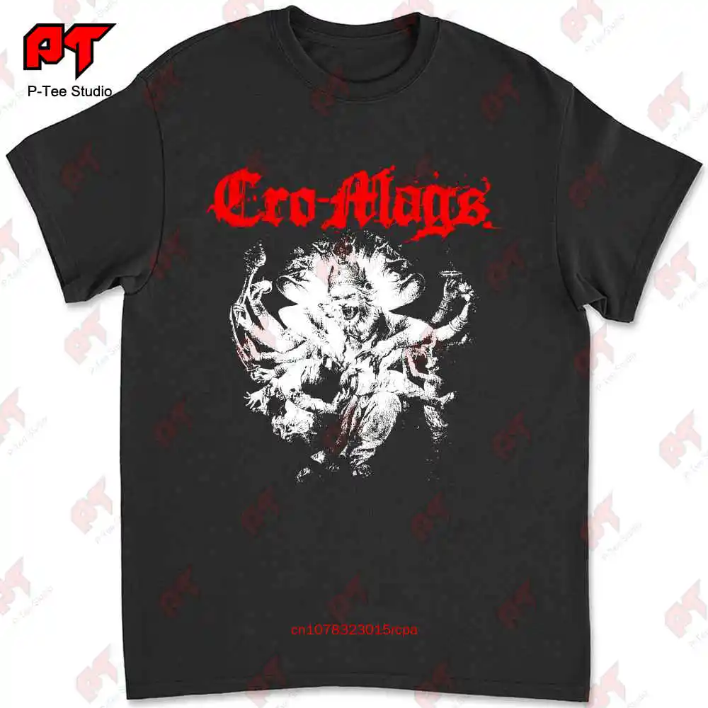 Футболка Cro-Mags Shiva croms Y3FR, музыкальный хардкор, в стиле панк, Нью-Йорк