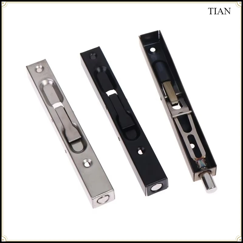 Stainless Steel Corrosion Resistant Hidden Flush Door Bolt Vertical Lock for Coastal Home Exterior Double Doors    TIAN