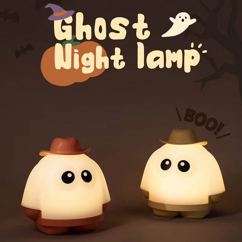 Mini Desktop LED Cute Night Lamp Creative USB Rechargeable Portable Cartoon Table Lamp For Coffee Bar Home Decor Hotel Bedroom