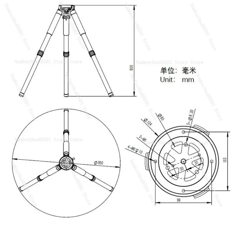 

Портативный штатив из углеродного волокна 1980 TC40, 2 секции, грузоподъемность 50 кг, для AM5 AM3