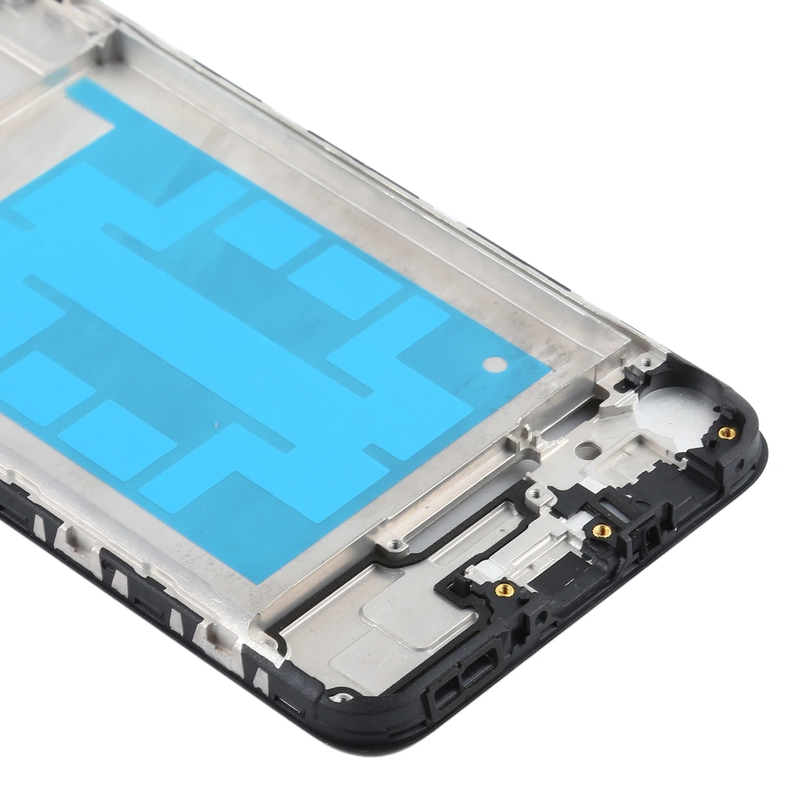 Front Frame For Galaxy A02S SM-A025 (GB Version) Front Housing LCD Frame Bezel Plate Rear Case Panel Replacement Parts