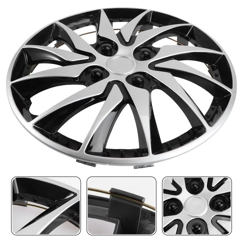 15 Inch Wheel Hub Car Hubcaps Covers Cover Cap Hubcap Caps Tire For Auto Case Replacement Vehicle Automotive Rim Trims Accessory