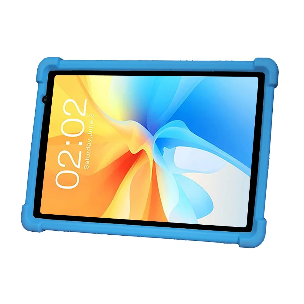 Case For ApoloMedia 10 inch Android 13 Tablet Model Name:EP103A Safe Shockproof Silicone Stand Cover