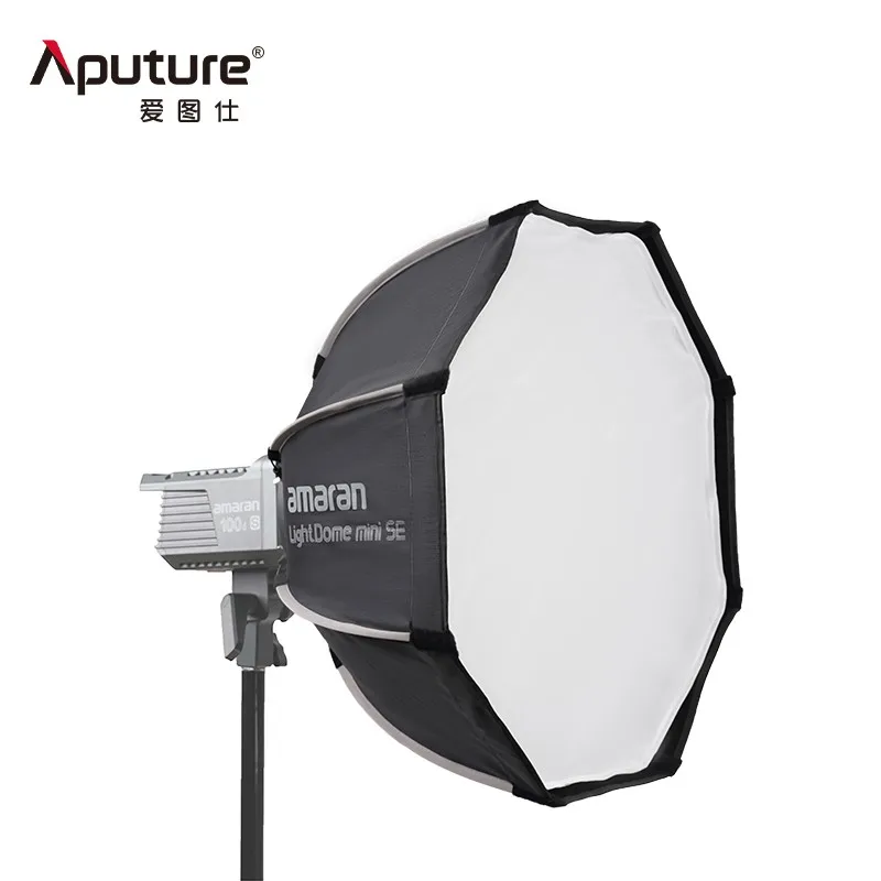 Aputure Amaran 150C RGB+Light Dome Mini SE+2M Light Stand,150W 2500K-7500K Bowens Mount COB Continuous Output Light, App Control