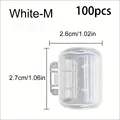 Blanco-M-100 piezas