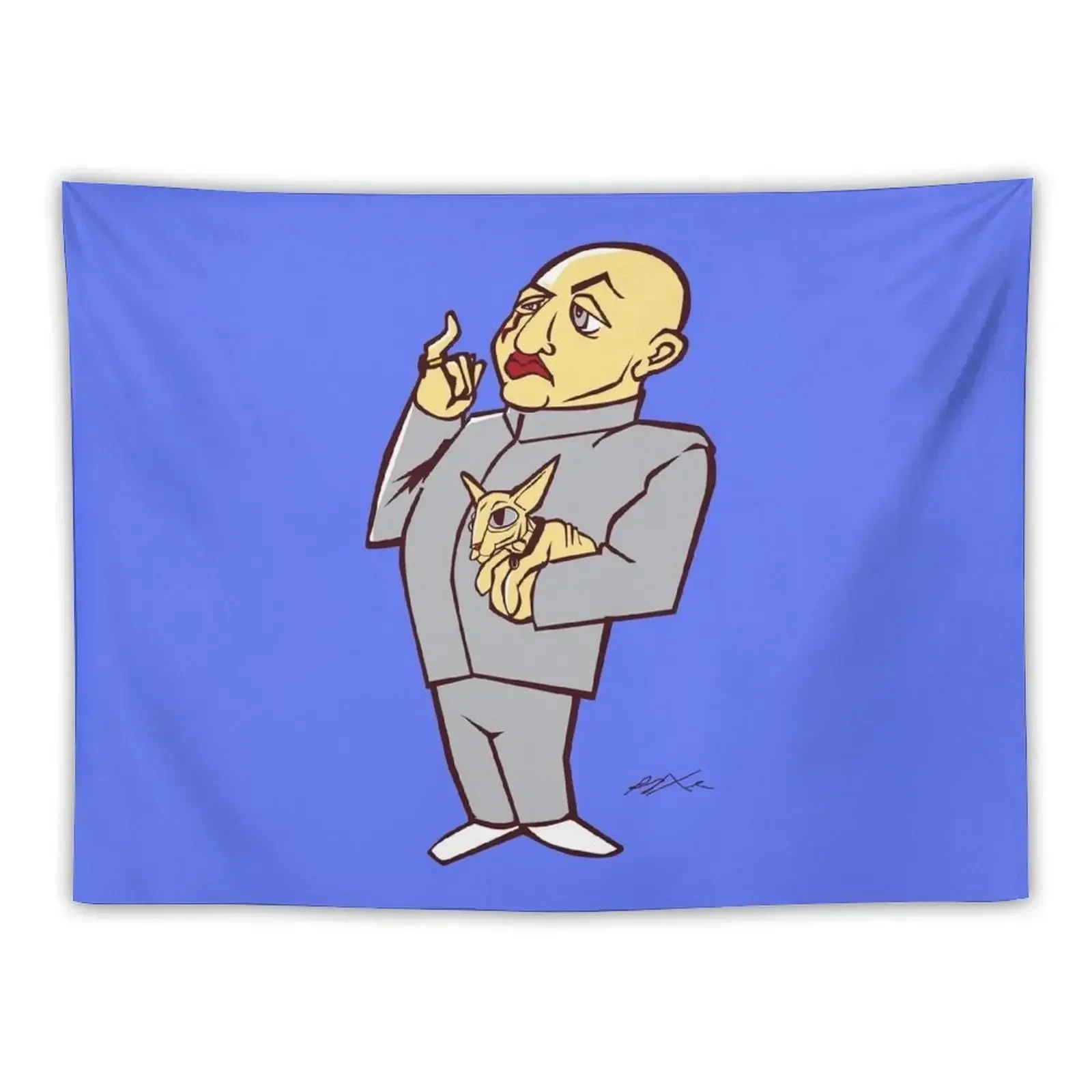 

Dr. Eeeeevil Tapestry Living Room Decoration Decorative Paintings Decoration Wall Tapestry