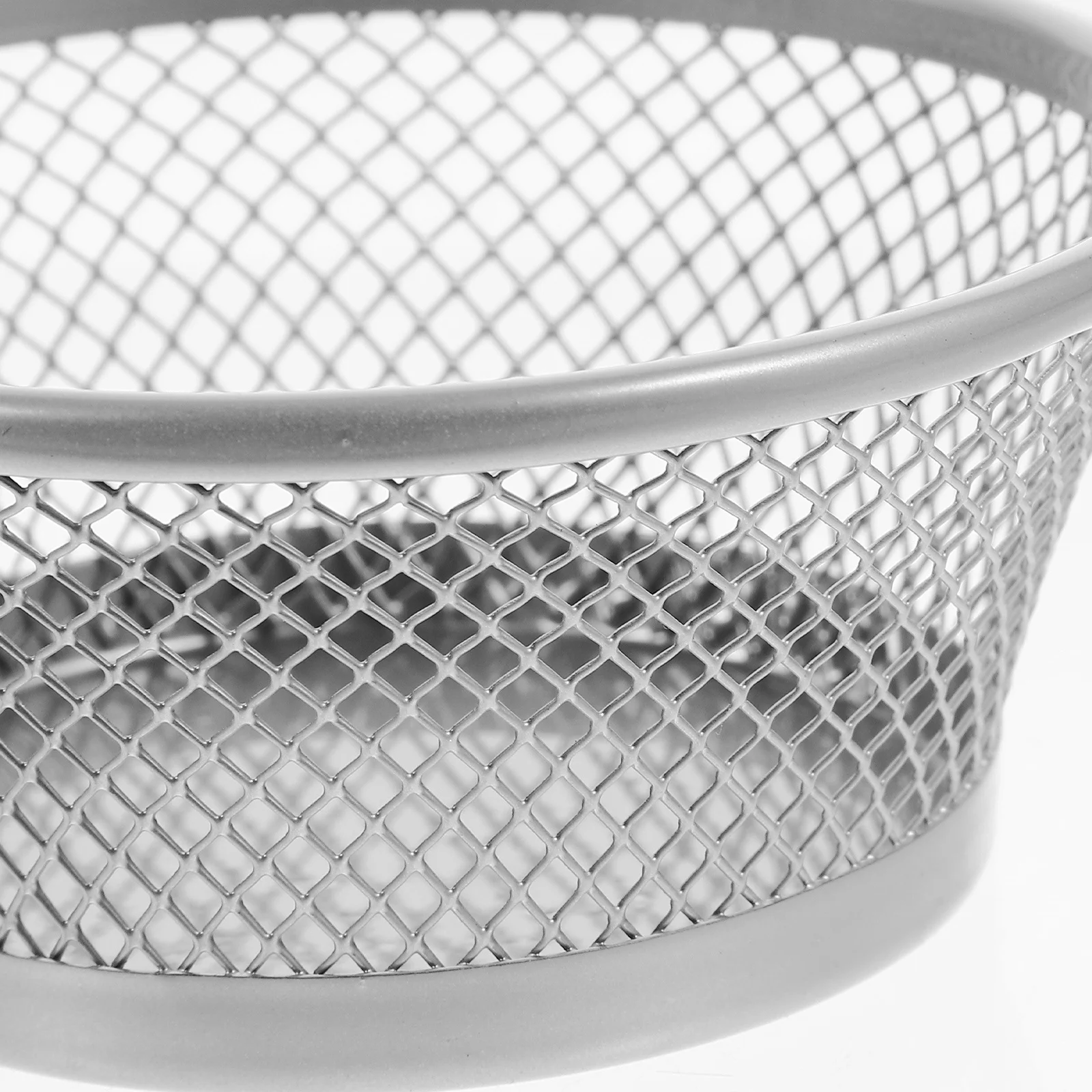 책상 정리함 및 사무용품 선물 용품을 위한 2개 휴대용 금속 메쉬 종이 클립 디스펜서