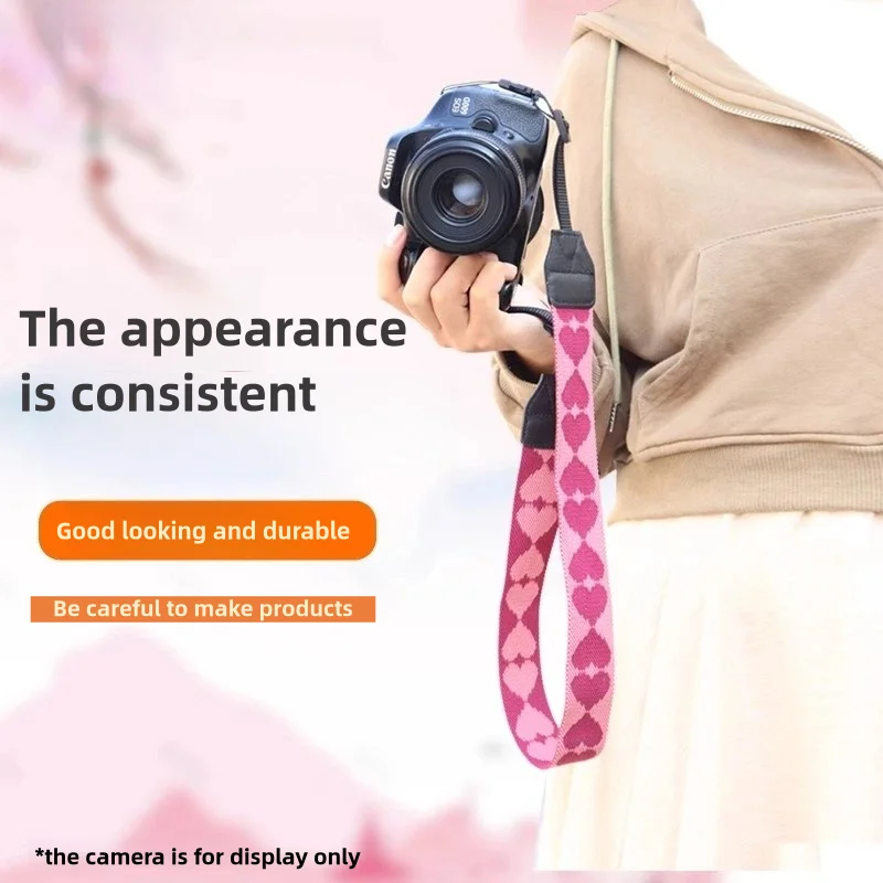 

Camera shoulder strap universal for Canon, Polaroid, Sony, Fujifilm, Nikon mirrorless and DSLR cameras