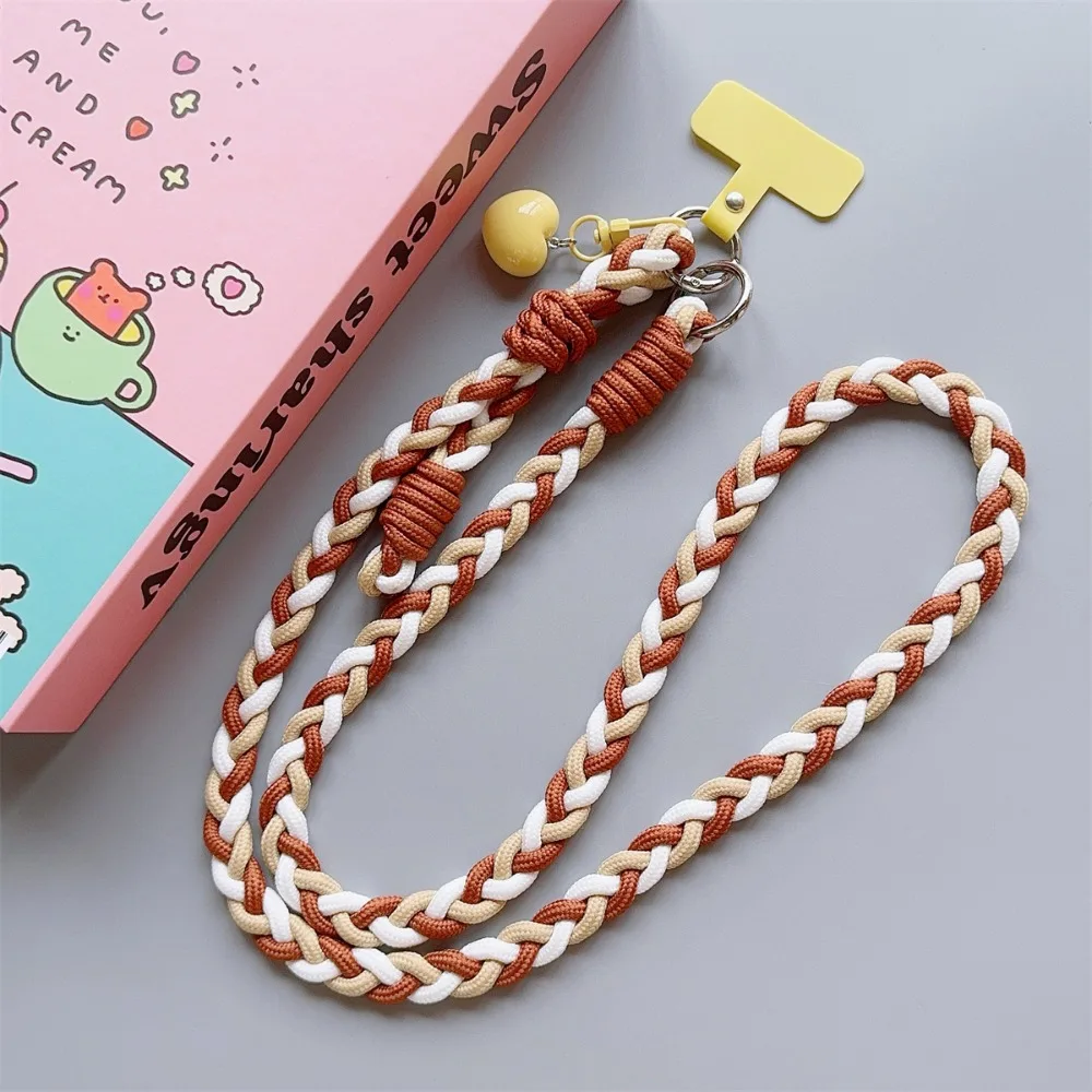 

Нейлоновая цепочка для телефона DIY, длинная цепочка-ремешок для телефона с защитой от потери, цепочка для сумки, плечевой ремень, шнурок для мобильного телефона, подарки на Новый год