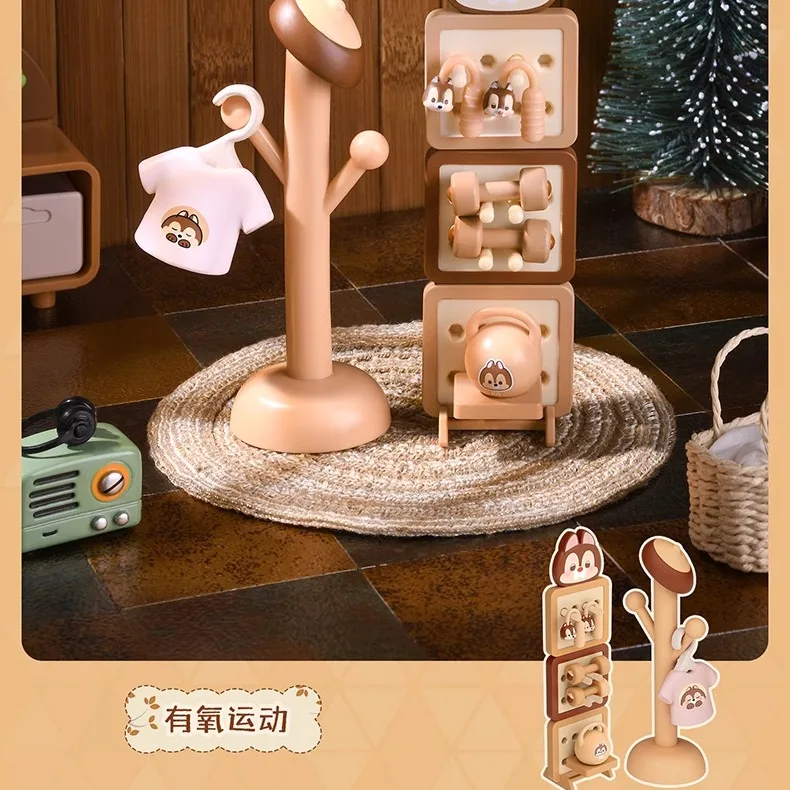 

2025 New Disney Style Chip And Dale Room Ver Blind Box Cute Figurine Toys Dollhouse Kids Love Collectibles Ornaments Trend Gifts