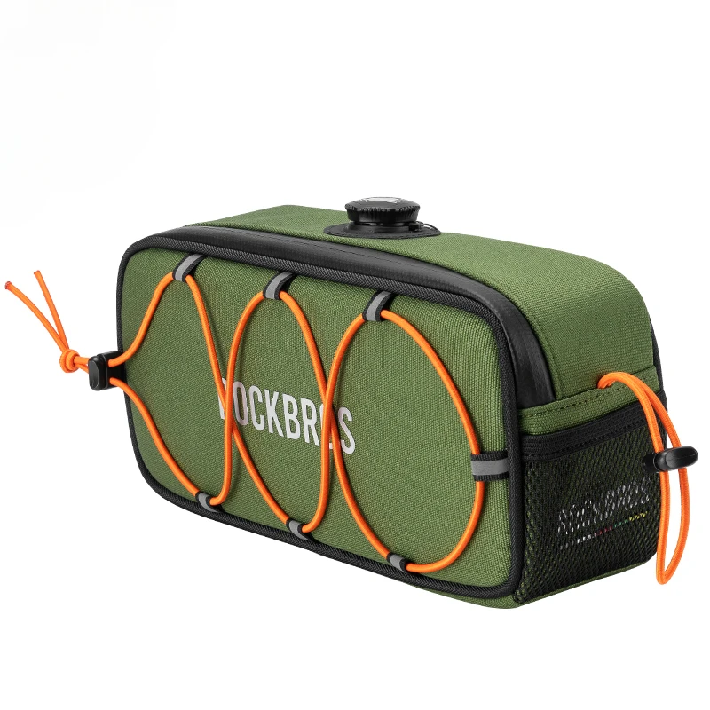 Outdoor waterproofing  Bicycle bags  Cycling Handlebar square bag road bike handlebar carbon bag