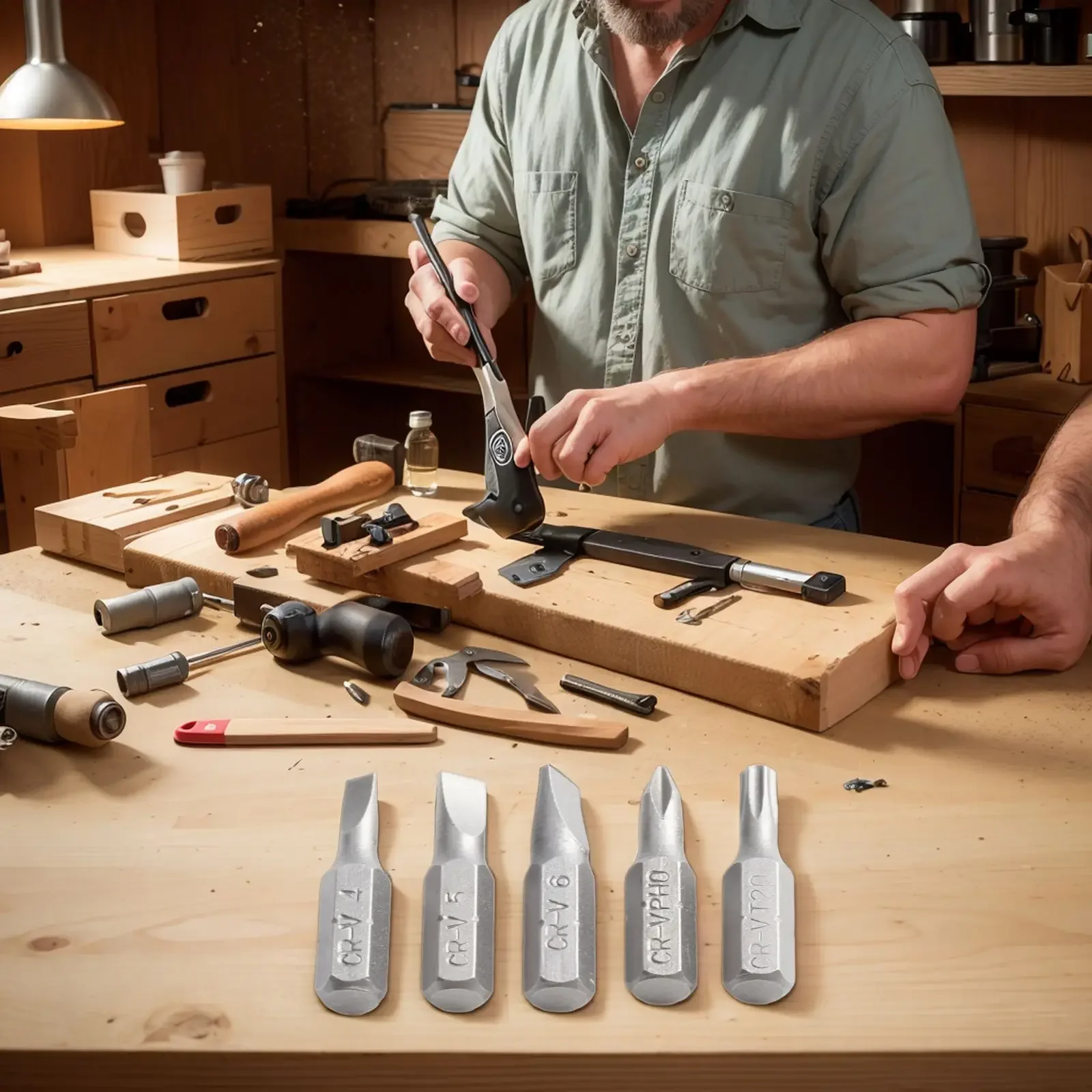 60Mm Gleuven Kruis Bit Set Doppenset Oplaadbare Boor Verbindende Schroevendraaier Kop Driver Set Bit Houder