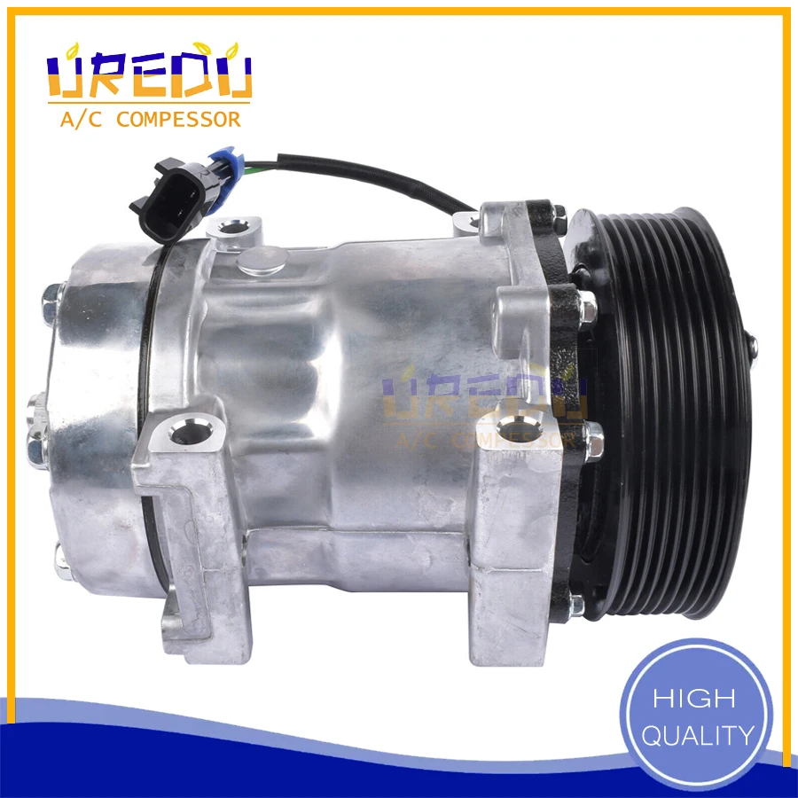 AC Air Conditioning Compressor for Volvo ENWORTH ANYPETERBILT Truck VNL VNM 4251 4500 4501 4750 4751 20388777 20501067 1401362