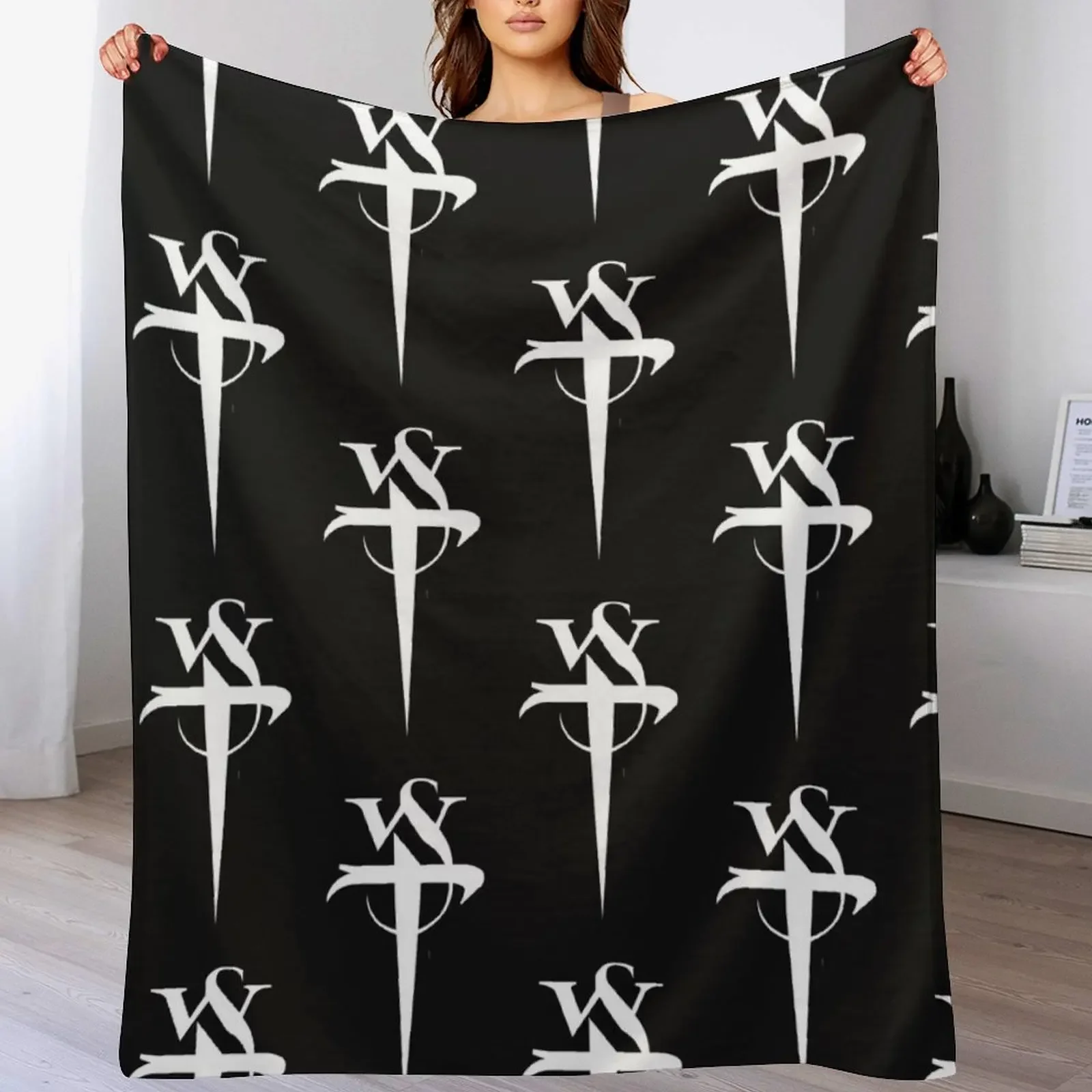 Stabbing Westwared Classic Dagger Logo Throw Blanket Baby Soft Plush Plaid Decorative Throw Blankets