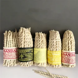 Long 12cm Nepal Handmade Rope Fragrance Himalayan Natural Plant Fragrance DIY Household Indoor Incense Purification Meditation