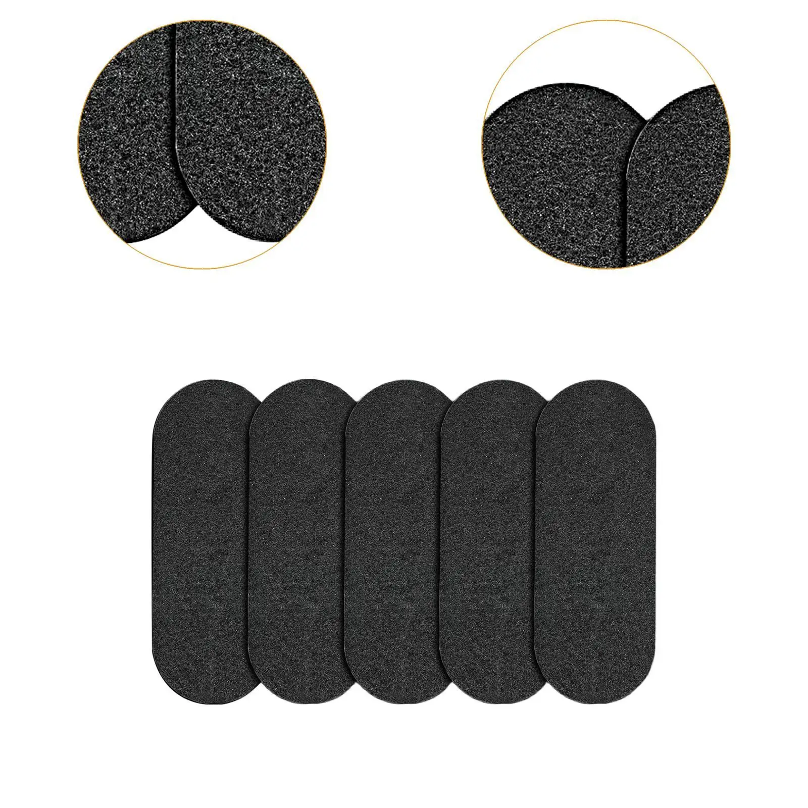 5Pcs Air Filter Home Air Purifiers Ceiling Fan Filter for Blades for Bedroom Farmhouse Kitchen Island Dining Room Hanging Fan