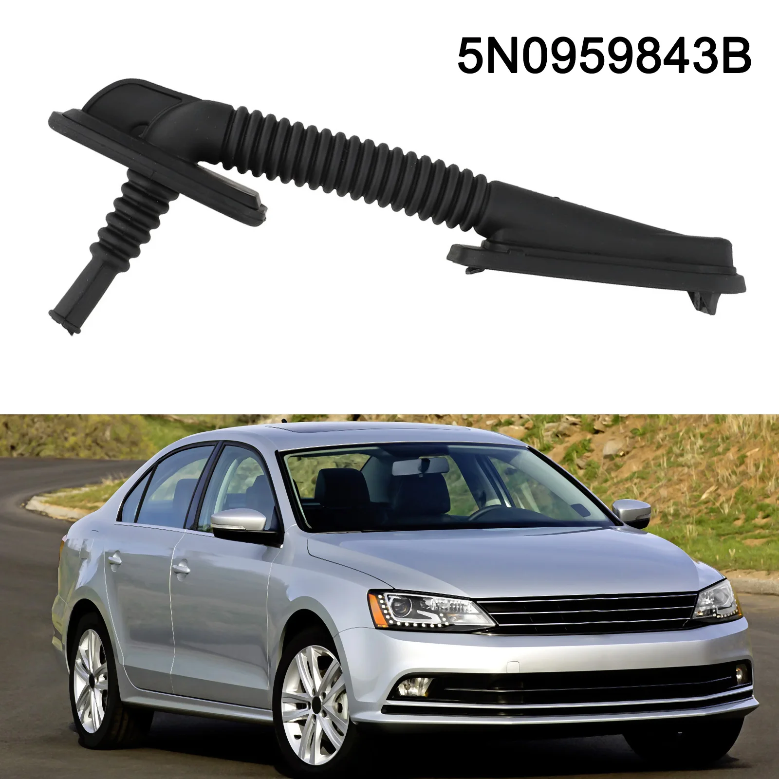 Rubber Grommet for Car Door Harness on For Tiguan 5N0959843B 4M097 1K0937722D Direct Replacement with Factory Fit
