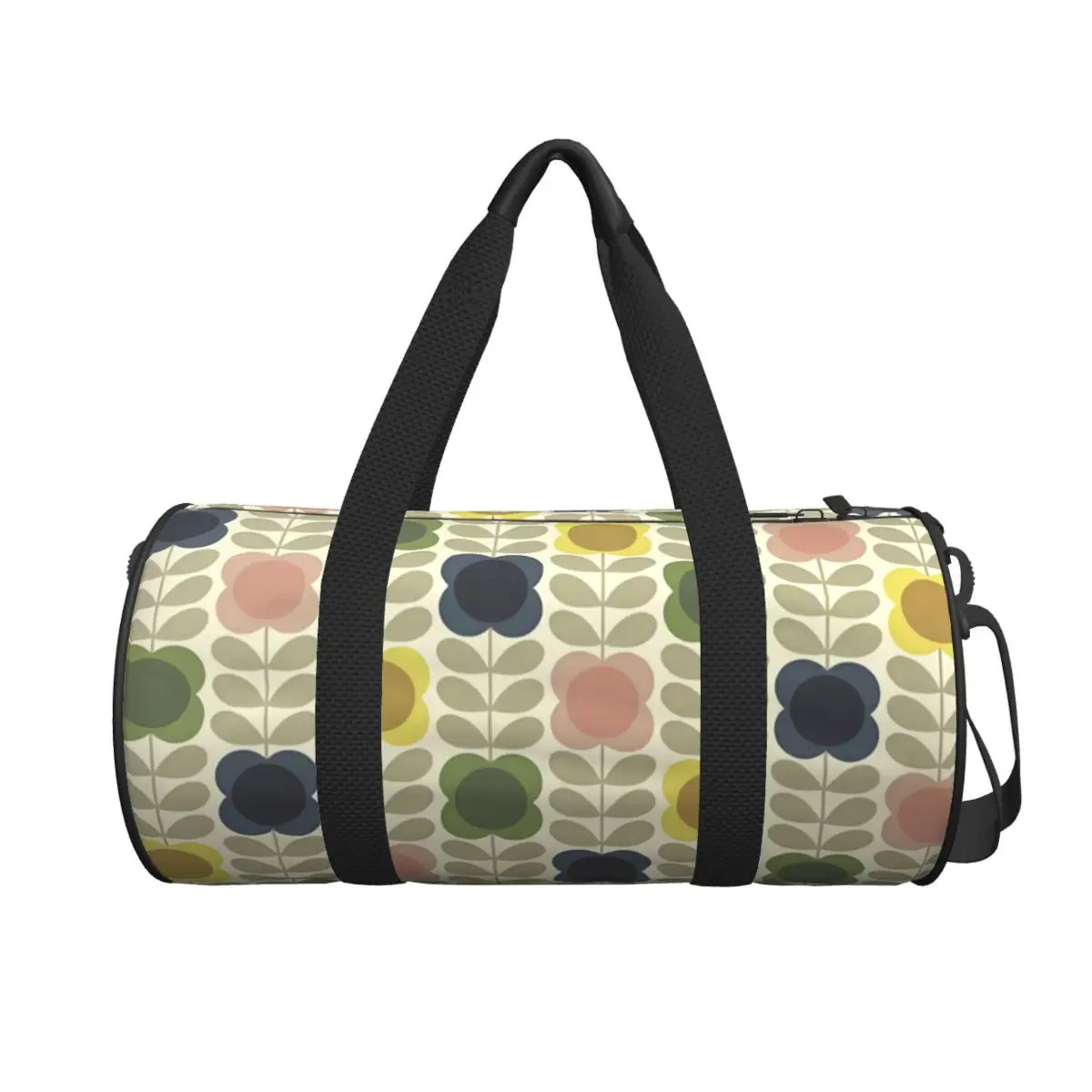 

Orla Kiely Travel Bag Flower Print Swimming Sports Bags Large Cute Gym Bag Men Custom Oxford Fitness Bag