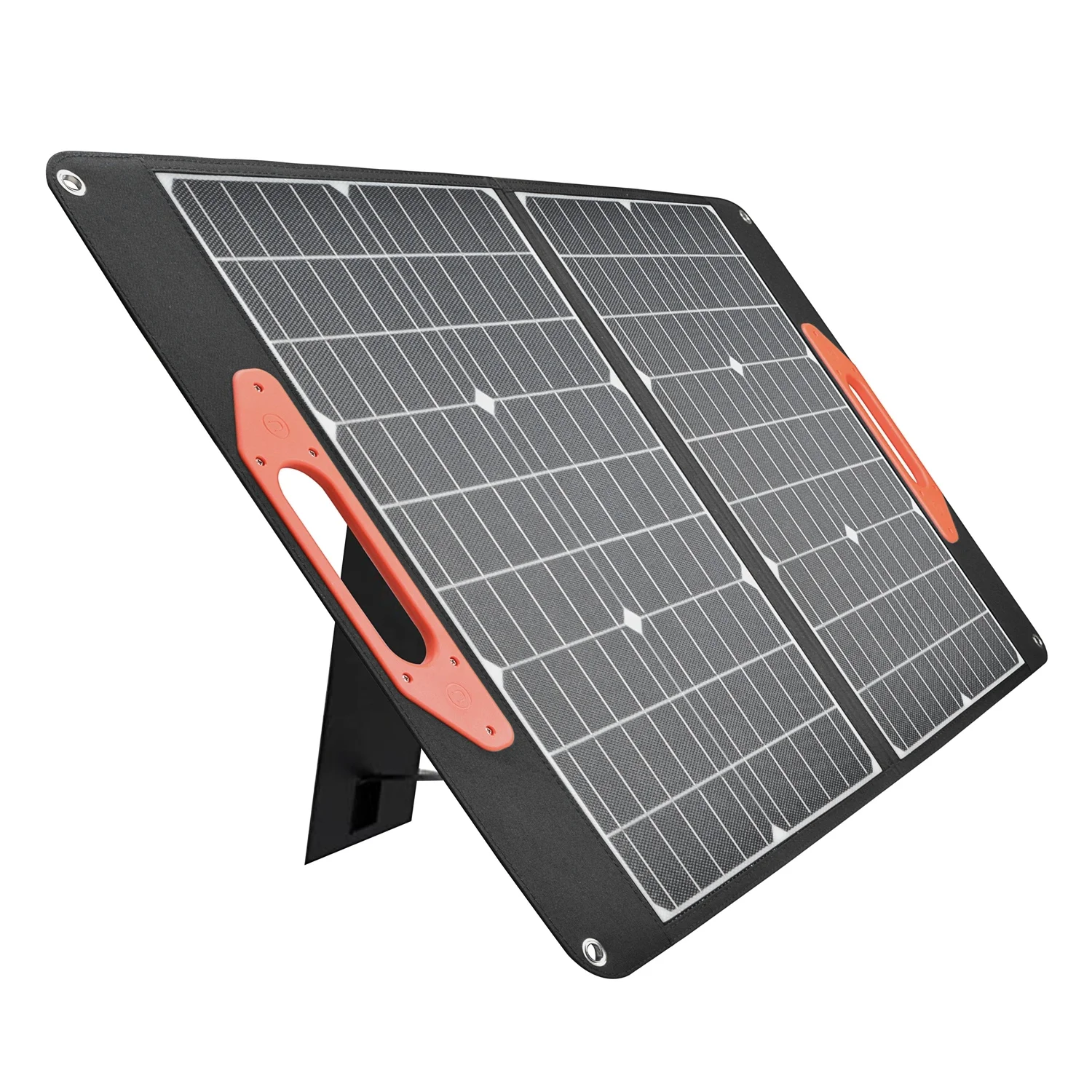 High Efficiency PERC Foldable Solar Charger 100W Waterproof Lightweight PV Panel with Tilt Stand for Outdoor RV Hiking