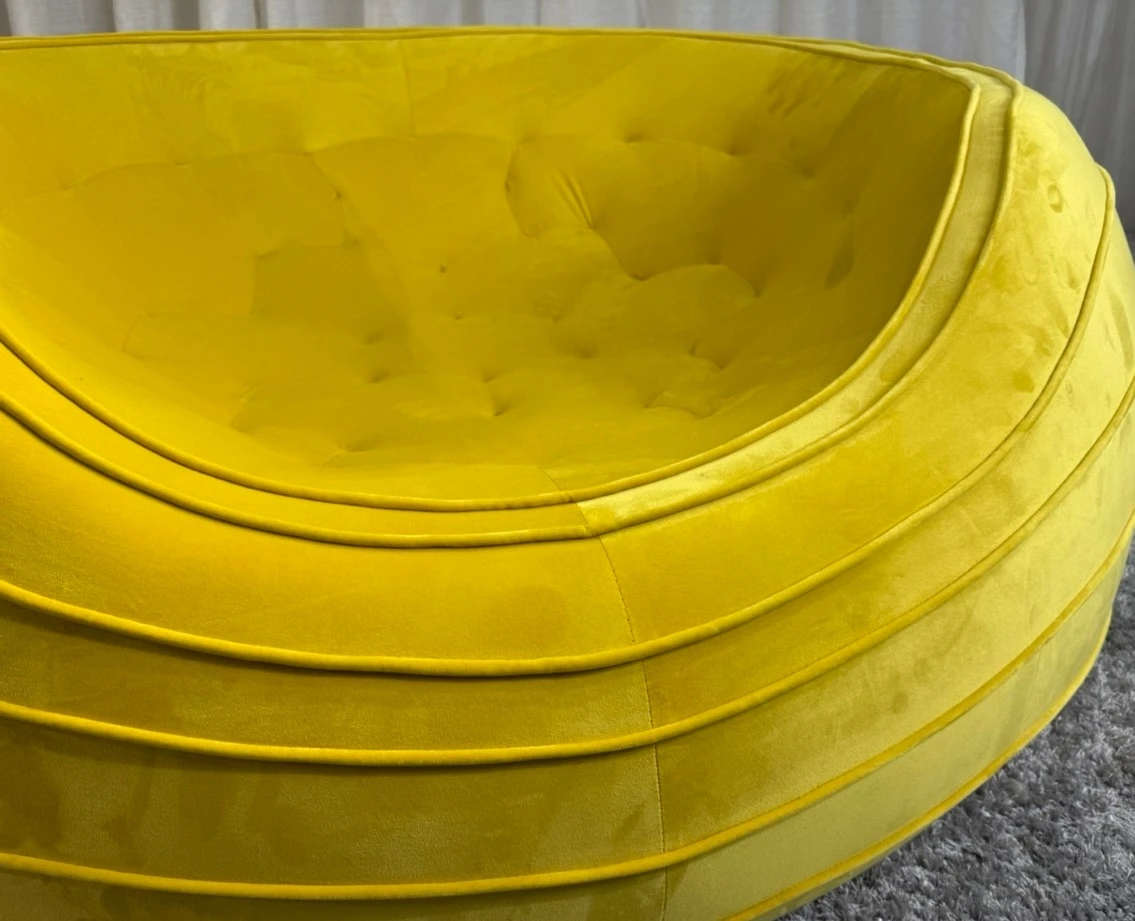 Modern Comfortable Extendable Fabric Bean Bag Sofa for Living Room Relaxation