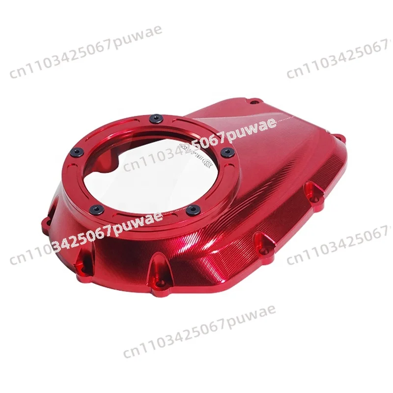 Motorcycle PB Style Vision Engine Transparent Camshaft Cover Transparent Aluminum Alloy Cam Cover