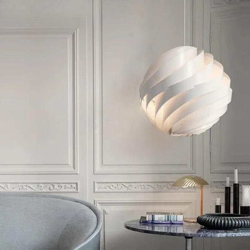 Whirlpool art chandelier dining room light bedroom light Nordic designer creative decorative