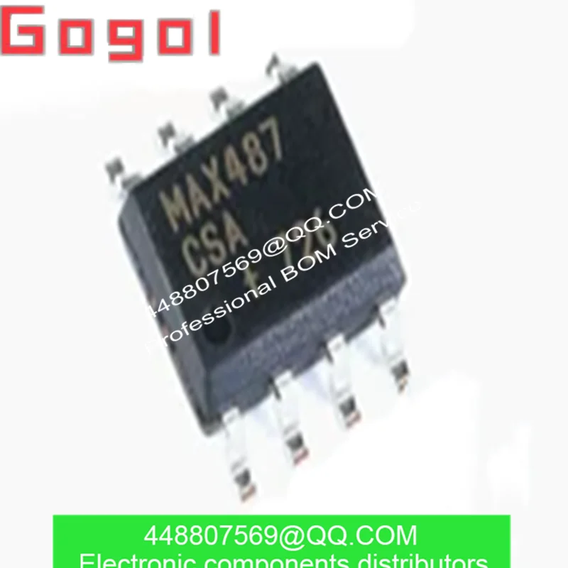 New original MAX485 MAX485CPA RS-485 in-line DIP8 IC chip spot sales 1Pcs