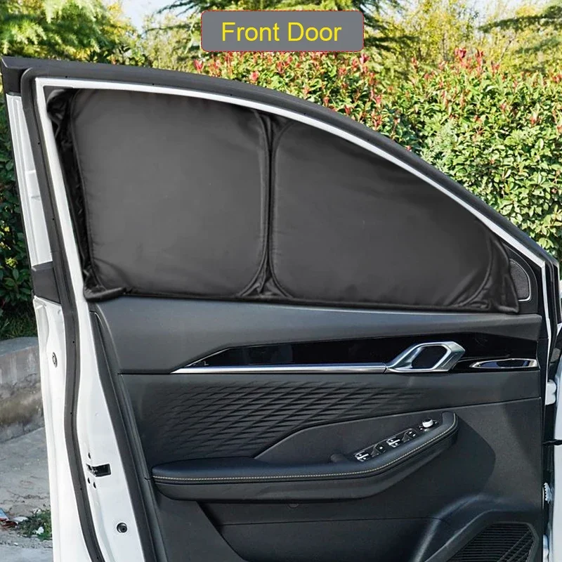 

Автомобильный черный оконный солнцезащитный козырек, автоматический анти-УФ-тепляционный защитный чехол, внутренний аксессуар для GEELY COOLRAY SX11 2019-2026