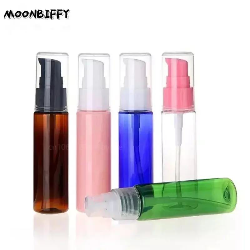플라스틱 크림 샴푸 펌프 병, 빈 화장품 용기, 에센셜 오일, 여행용 병, 스킨 케어, 30ml 리필 가능 로션 병  Best5