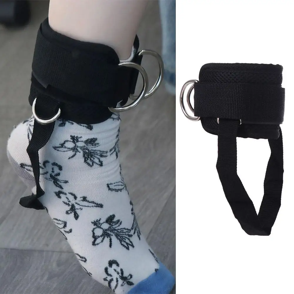 

Buttocks Shaping Fitness Ankle Buckle Hand Thigh Exercises with Foot Straps Ankle Strap Leg Cuffs D-Ring Adjustable