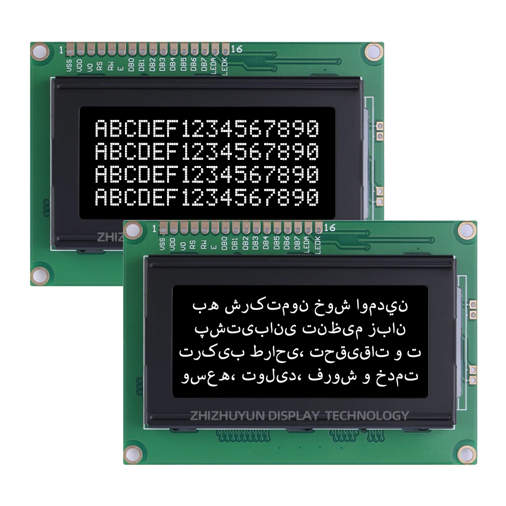 Lcd 1604a farsi Zeichen anzeige orange hells ch warzes Wort aip31066 Controller 3,6 Zoll Multi-Zeichen-Bibliothek