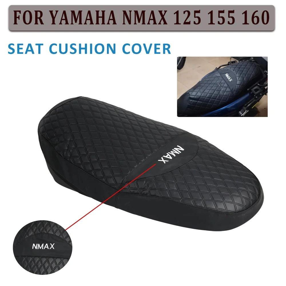 Motorcycle Leather Seat Cushion Cover Seat Cover Protection Pad Case For YAMAHA NMAX 125 155 160 N-MAX NMAX155 NMAX125 NMAX160