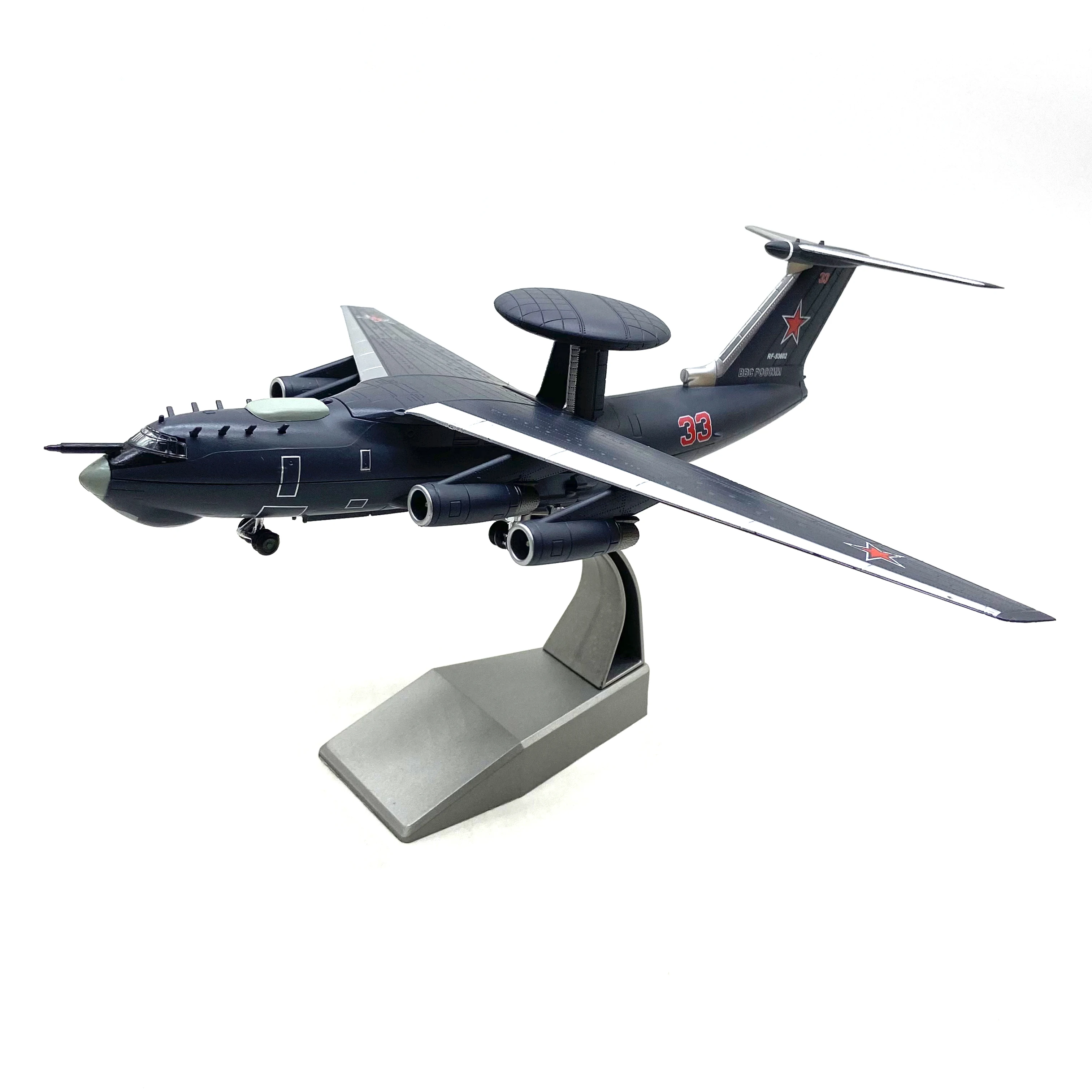

NsM 1/200 советская/русская модель самолета A-50U с ранним предупреждением, модель готового продукта из сплава