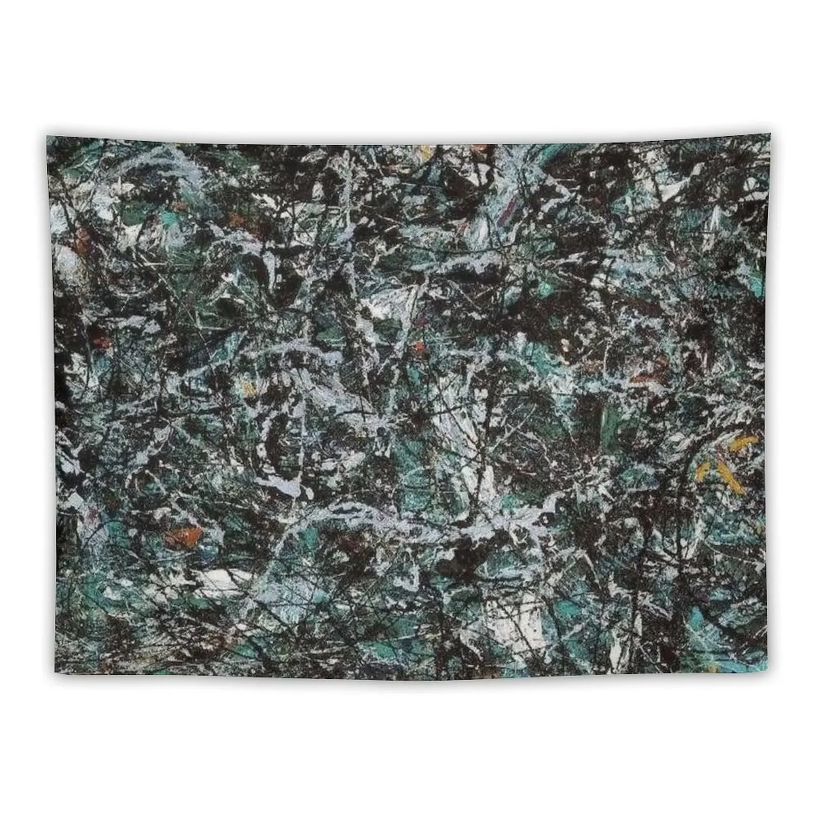 Full Fathom Five by Jackson Pollock Tapestry Decorations For Room Decoration For Rooms Tapestry