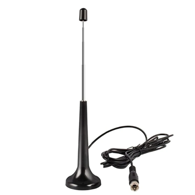 FM Telescopic Antennas For DAB FM Antennas Indoor FM Radio Antennas With 3 Adapter For Household Digital FM Radio