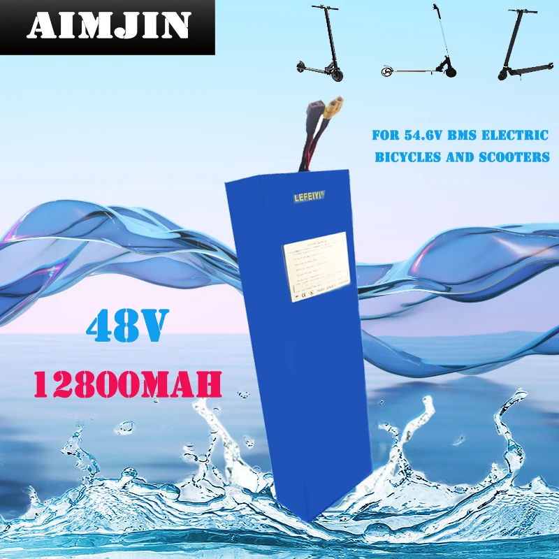 

Lithium Ion Battery 13S4P 48V , Suitable for 12800 mAh 54.6V BMS Electric Bicycles And Scooters