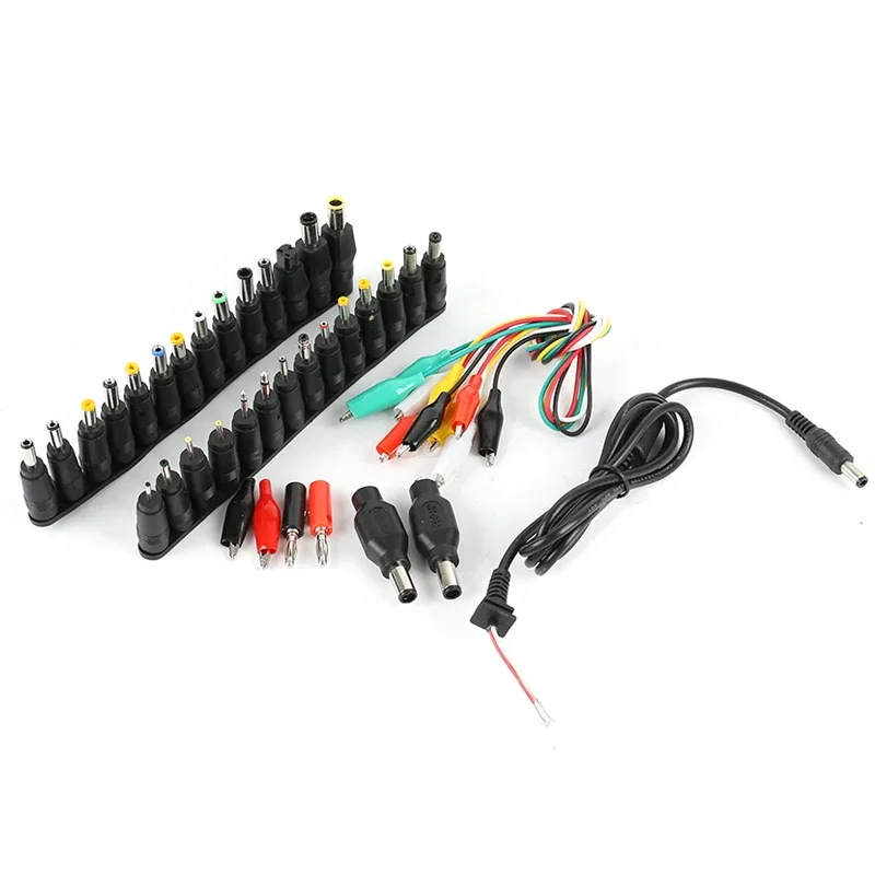 39pcs/set DC Power Supply Universal Laptop Notebook AC DC Jack Charger Connector Plug AC DC Power Adapter