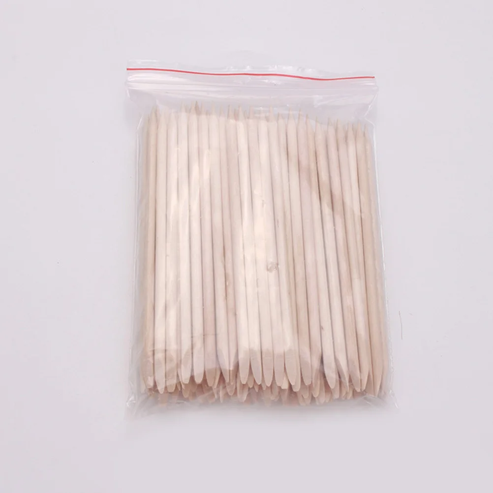 

500Pcs Wood Nail Sticks Smooth Beauty Wood Sticks Multi-Use Wax Applicator for Waxing Eyebrows Bikini Hair Removal Manicure