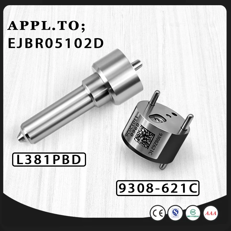 9308-621C Control Valve L381PBD Fuel Injector Suitable for Delphi Control Valve Electronic Control Fuel Injector Fuel Automotive