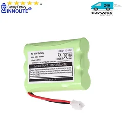 Ni-MH 3.6V 900mAh wymiana baterii dla Motorola Baby Monitor MBP33 MBP33S MBP33PU MBP35 MBP36 MBP36S MBP36PU MBP41 MBP43