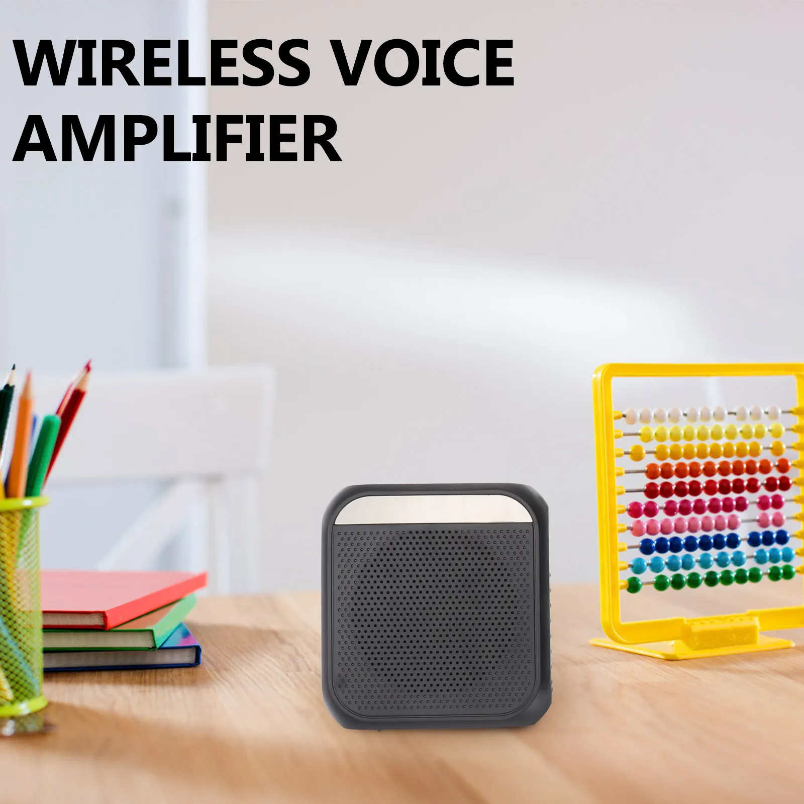 

Portable Voice Amplifier Lightweight Sound Amplification With Built-In Mic For Teaching Singing Coaching Tour Guide Support