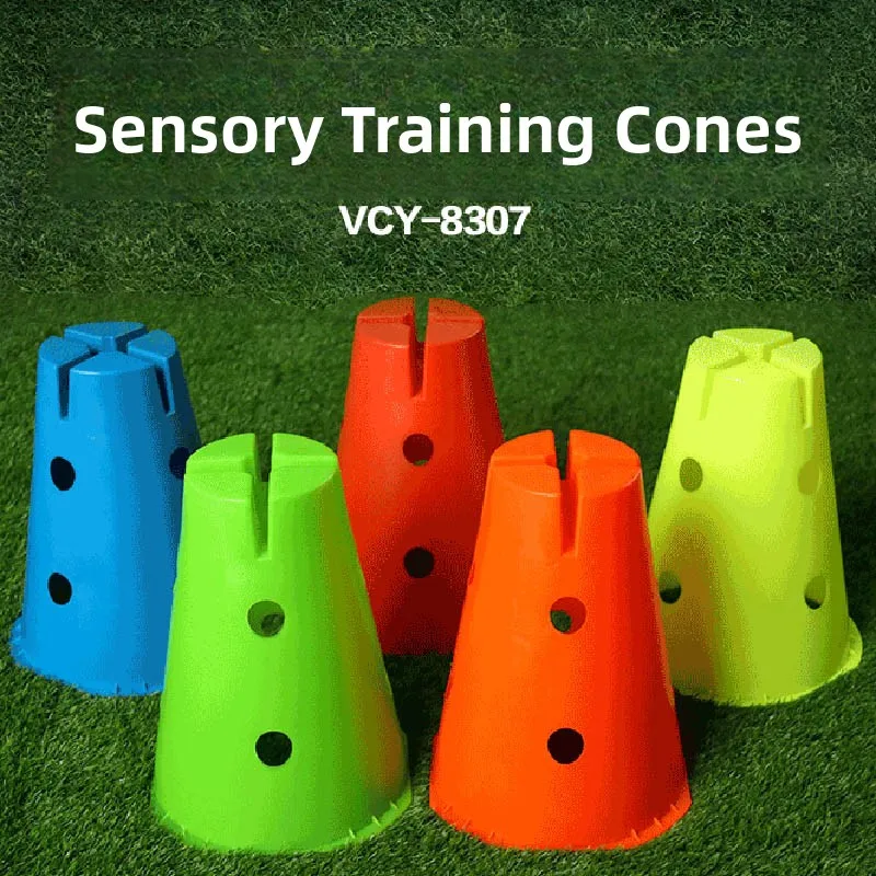 Sports Training Equipment Football Basketball Obstacle Cones Markers for Kindergarten Children Small Hurdles Fitness Equipment