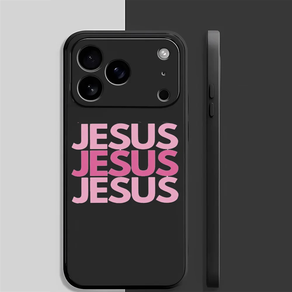 

JESUS Phone Case for iPhone17Pro Max/17Pro/17/16/15/14/13/12/11/Pro/Plus Fashion Friend Gift Aesthetic Phone Case
