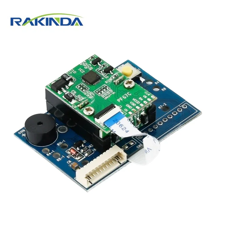 Rakinda LV1400 Automatic Sense CCD Embedded 1D  Barcode Scanner USB RS232 Kiosk POS Reader barcode Module scanner engine