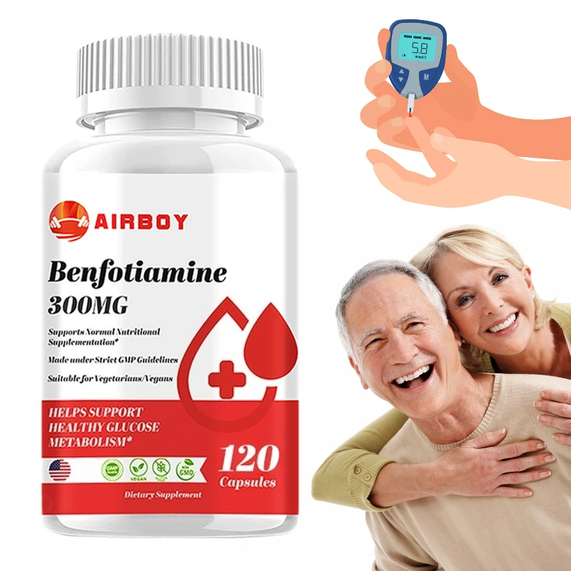 

Бенфотамин - поддерживает энергетическое производство и общие здоровье, способствует обмену веществ и повышает иммунитетную функцию.