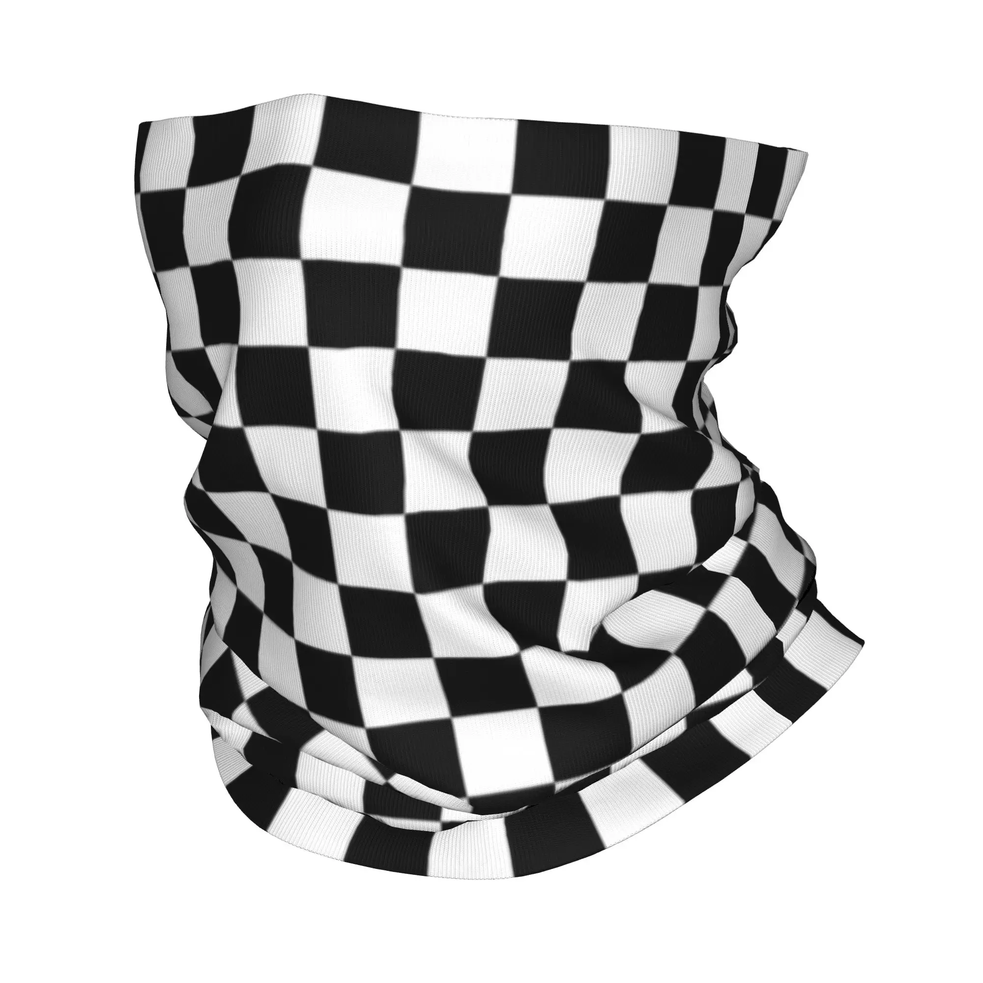 

Check Pattern (3) Bandana Cover Club Checkerboard Face Scarf Multi-use UnisexWinter Neckerchief