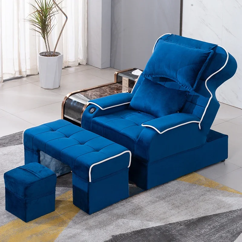 

Furniture For Beauty Salon Pink Massage Chair Pedi Spa Nail Professional Manicure Wheels Makeup Pedicure Electric Tattoo Table