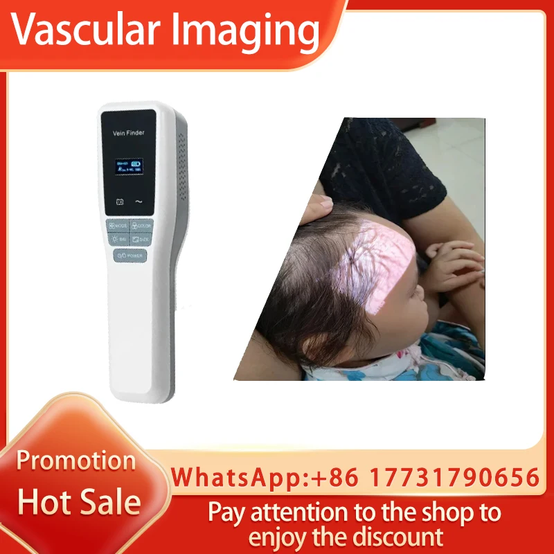 

Vein Finder Locator Handheld Portable Near-Infrared Blood Vessel Display Nurse Intravenous Injection Aids Medical Device